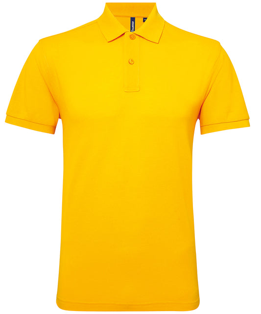 Menâ€™s polycotton blend polo