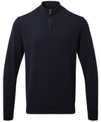 Men's cotton blend Ã¢â‚¬Å¡Ã‚Â¼ zip sweater