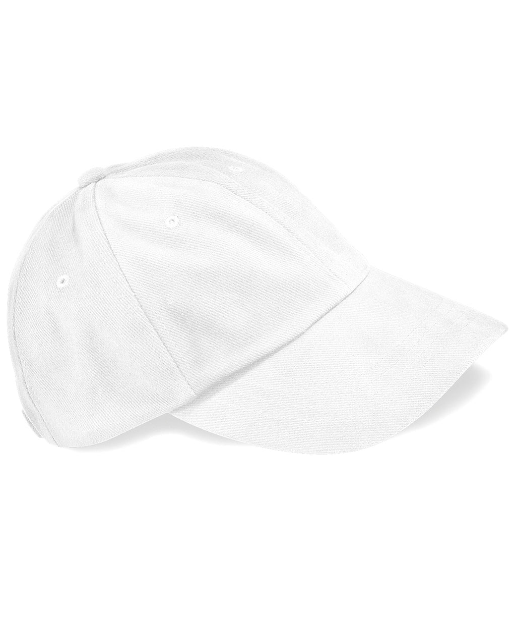 Low-profile heavy brushed cotton cap