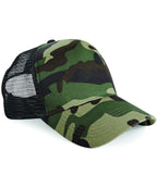 Camo snapback trucker