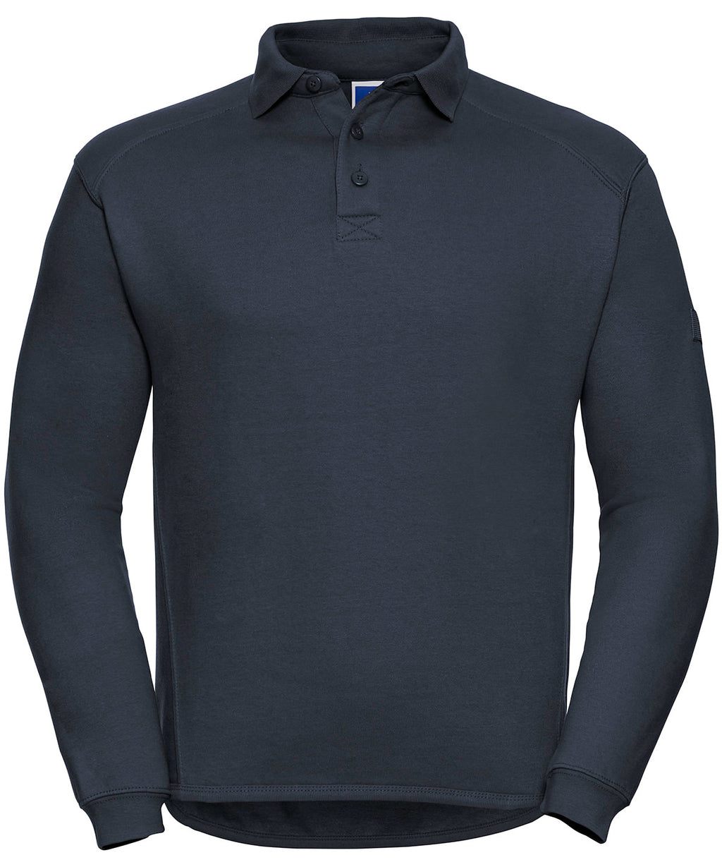 Heavy-duty collar sweatshirt