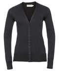 Russell Women's V-Neck Knitted Cardigan