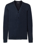 V-neck knitted cardigan