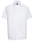 Russell Short Sleeve Easycare Oxford Shirt