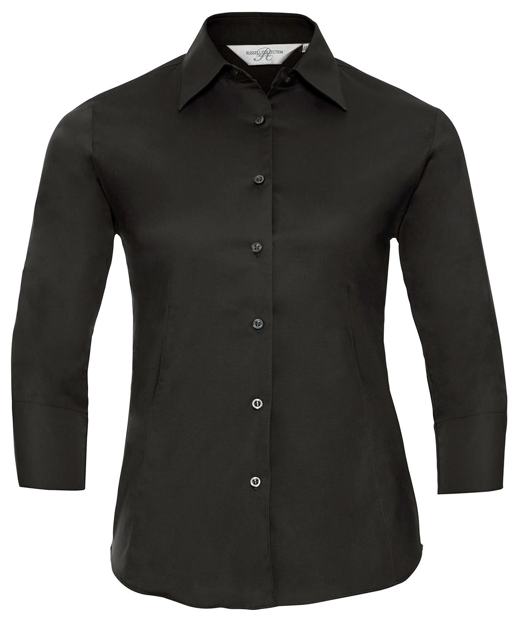 Women's Ãƒâ€šÃ‚Â¾ sleeve easycare fitted shirt