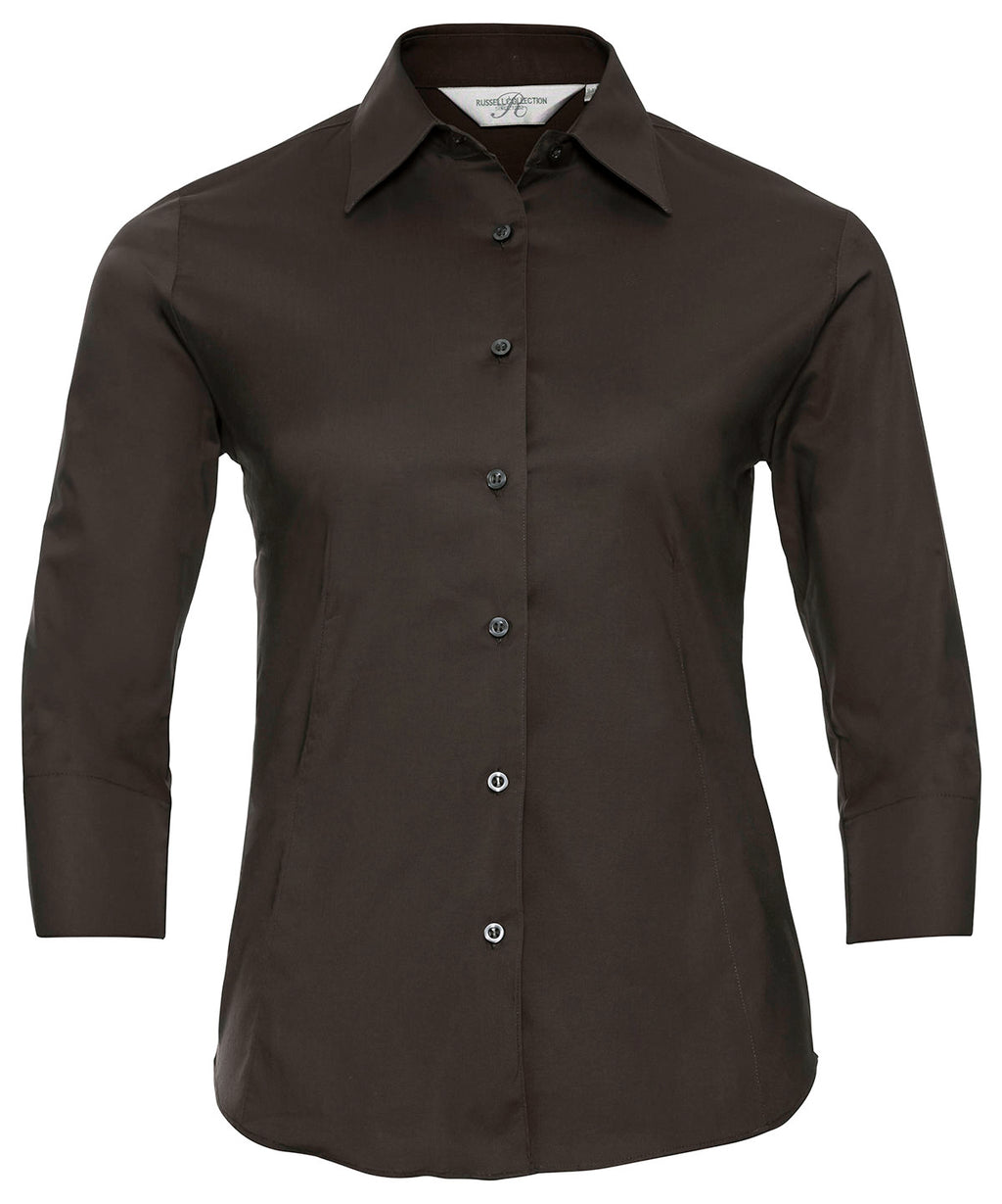 Women's Ãƒâ€šÃ‚Â¾ sleeve easycare fitted shirt