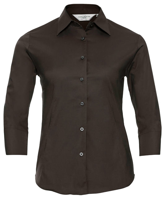 Women's Ãƒâ€šÃ‚Â¾ sleeve easycare fitted shirt