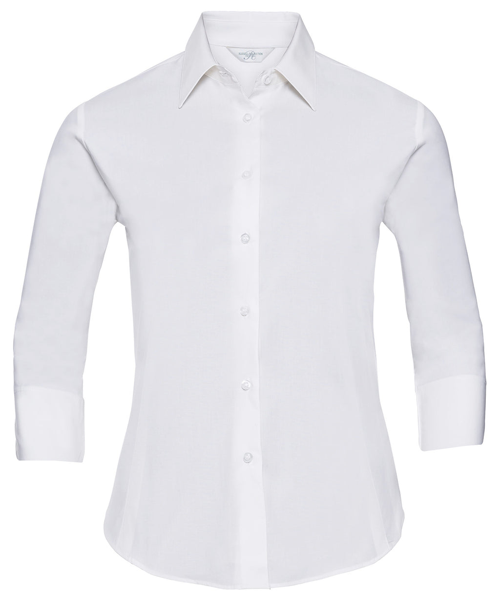 Women's Ãƒâ€šÃ‚Â¾ sleeve easycare fitted shirt