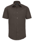 Russell Short Sleeve Easycare Fitted Shirt