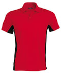 Kariban Flags Short Sleeve Bi-Colour Polo Shirt