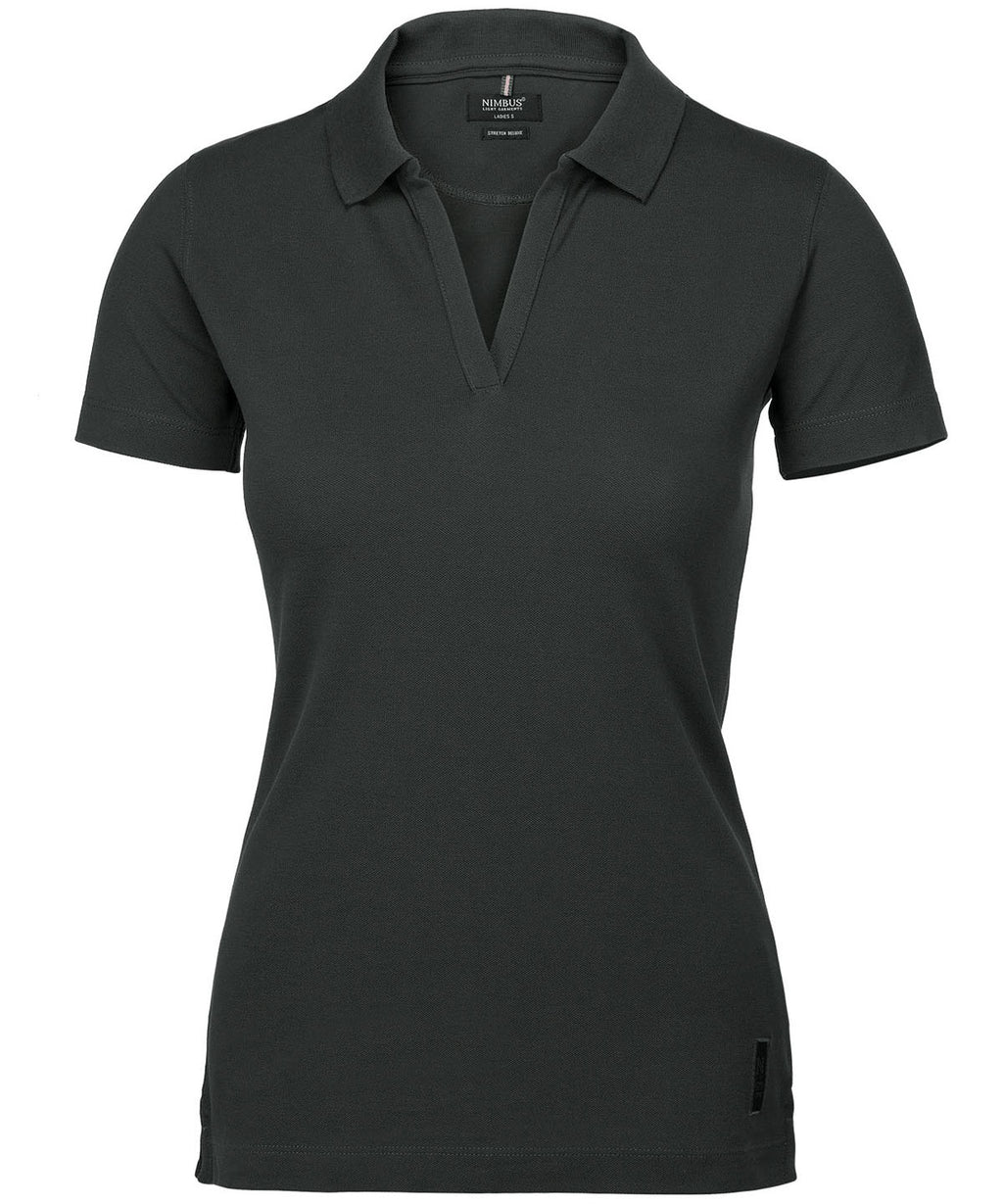 Womenâ€™s Harvard v-neck  stretch deluxe polo
