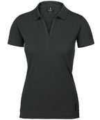 Womenâ€™s Harvard v-neck  stretch deluxe polo