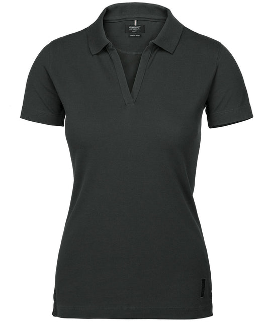 Womenâ€™s Harvard v-neck  stretch deluxe polo