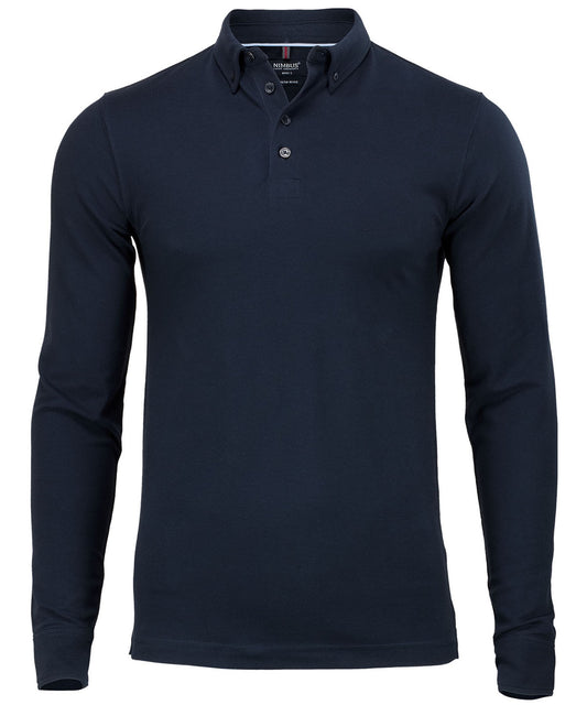 Carlington  deluxe long sleeve polo