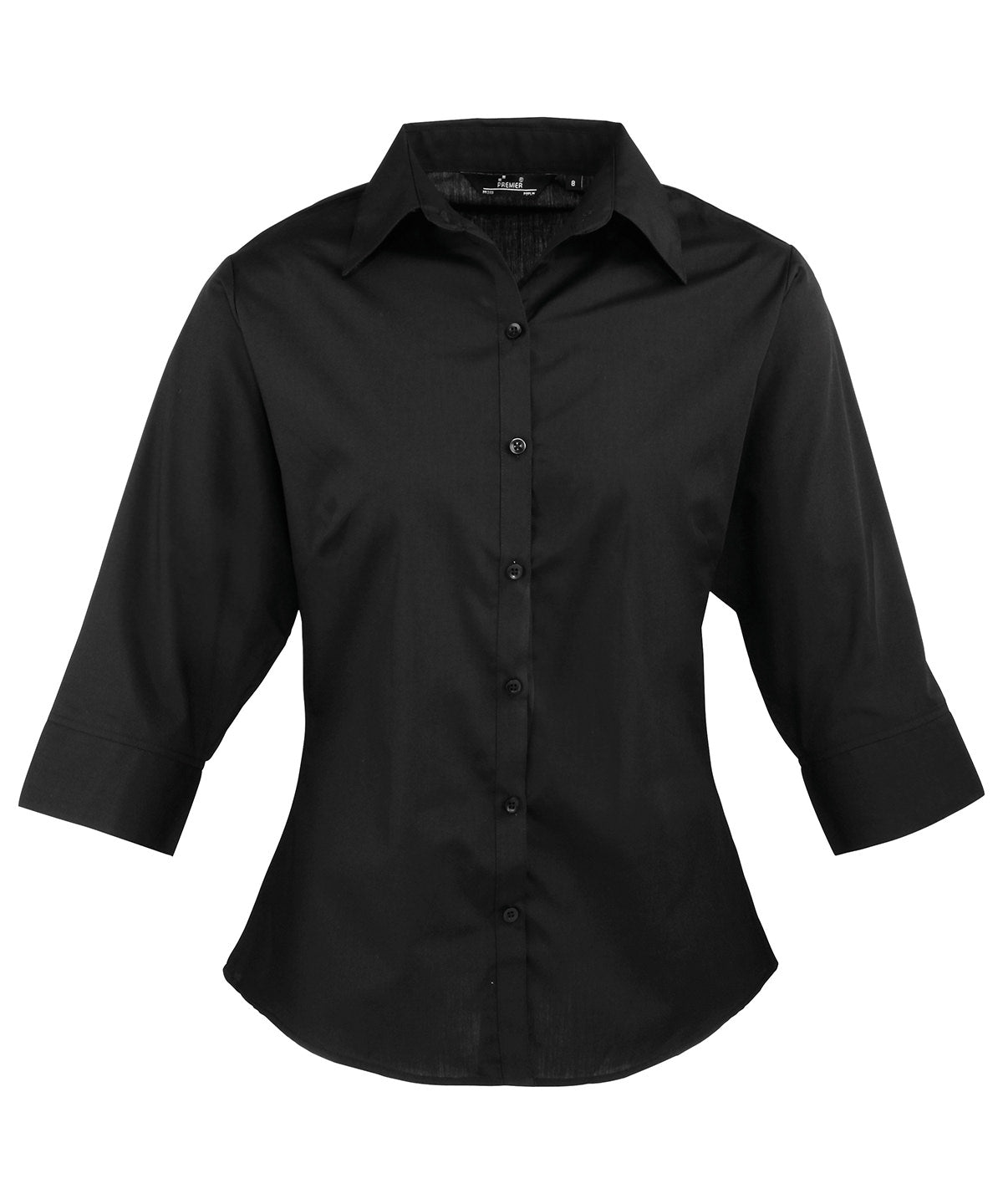 Women's Ãƒâ€šÃ‚Â¾ sleeve poplin blouse