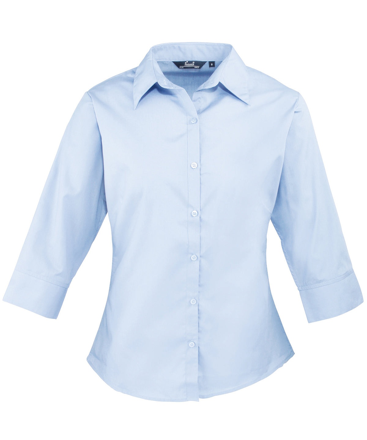 Women's Ãƒâ€šÃ‚Â¾ sleeve poplin blouse