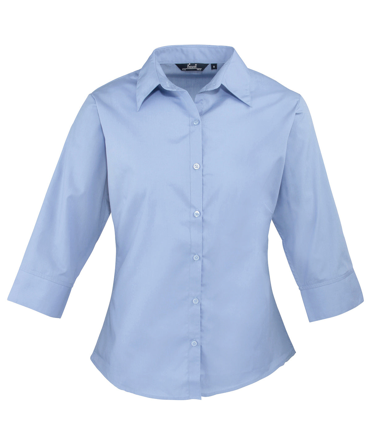 Women's Ãƒâ€šÃ‚Â¾ sleeve poplin blouse