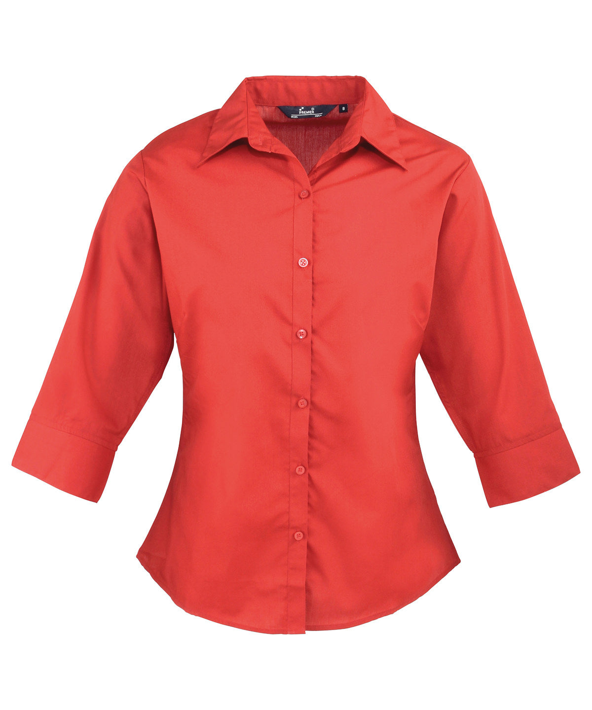 Women's Ãƒâ€šÃ‚Â¾ sleeve poplin blouse