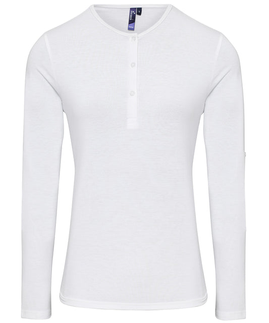 Women's Long John roll-sleeve tee