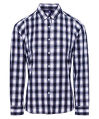 Women's Mulligan check cotton long sleeve shirt