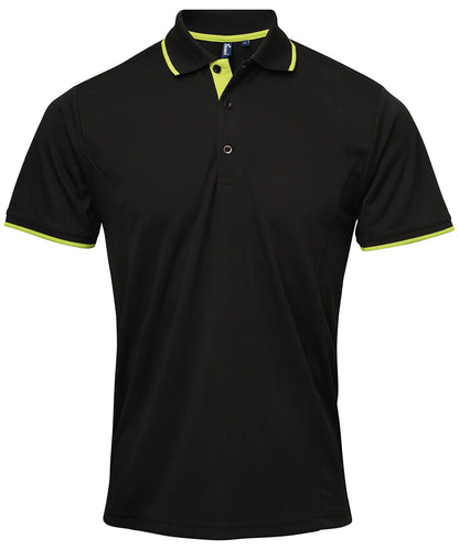 Contrast CoolcheckerÃƒâ€šÃ‚Â® polo