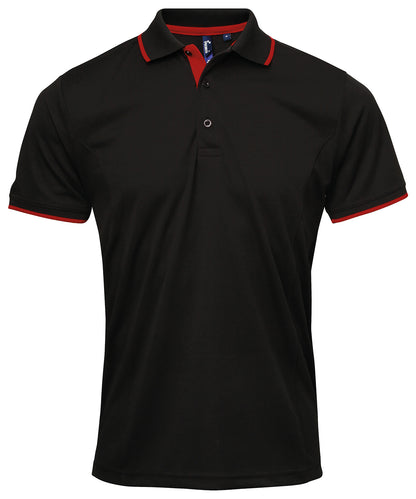 Contrast CoolcheckerÃƒâ€šÃ‚Â® polo