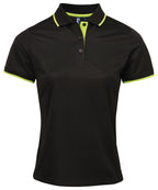 Women's contrast CoolcheckerÃƒâ€šÃ‚Â® polo