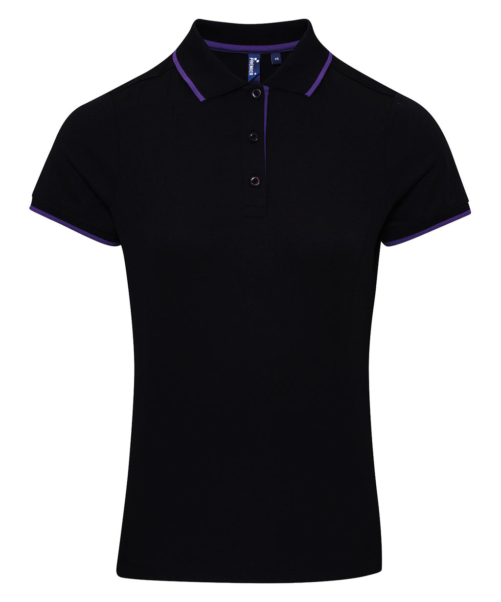 Women's contrast CoolcheckerÃƒâ€šÃ‚Â® polo