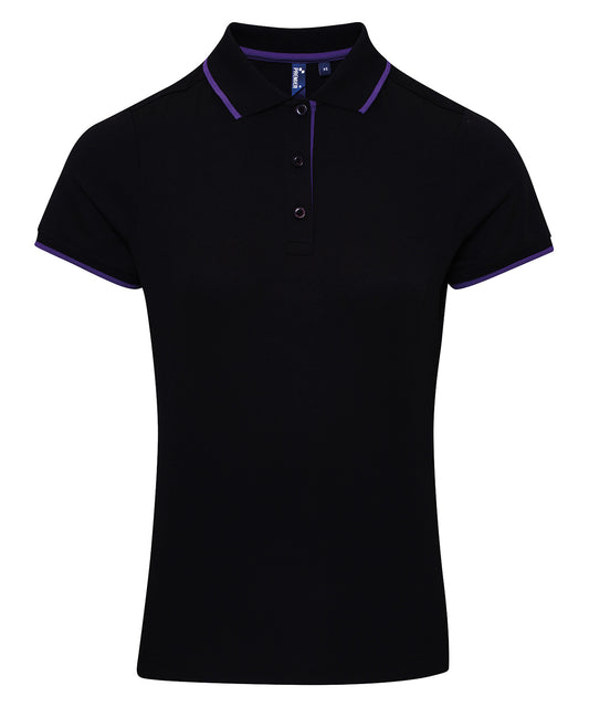 Women's contrast CoolcheckerÃƒâ€šÃ‚Â® polo