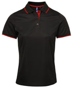 Women's contrast CoolcheckerÃƒâ€šÃ‚Â® polo
