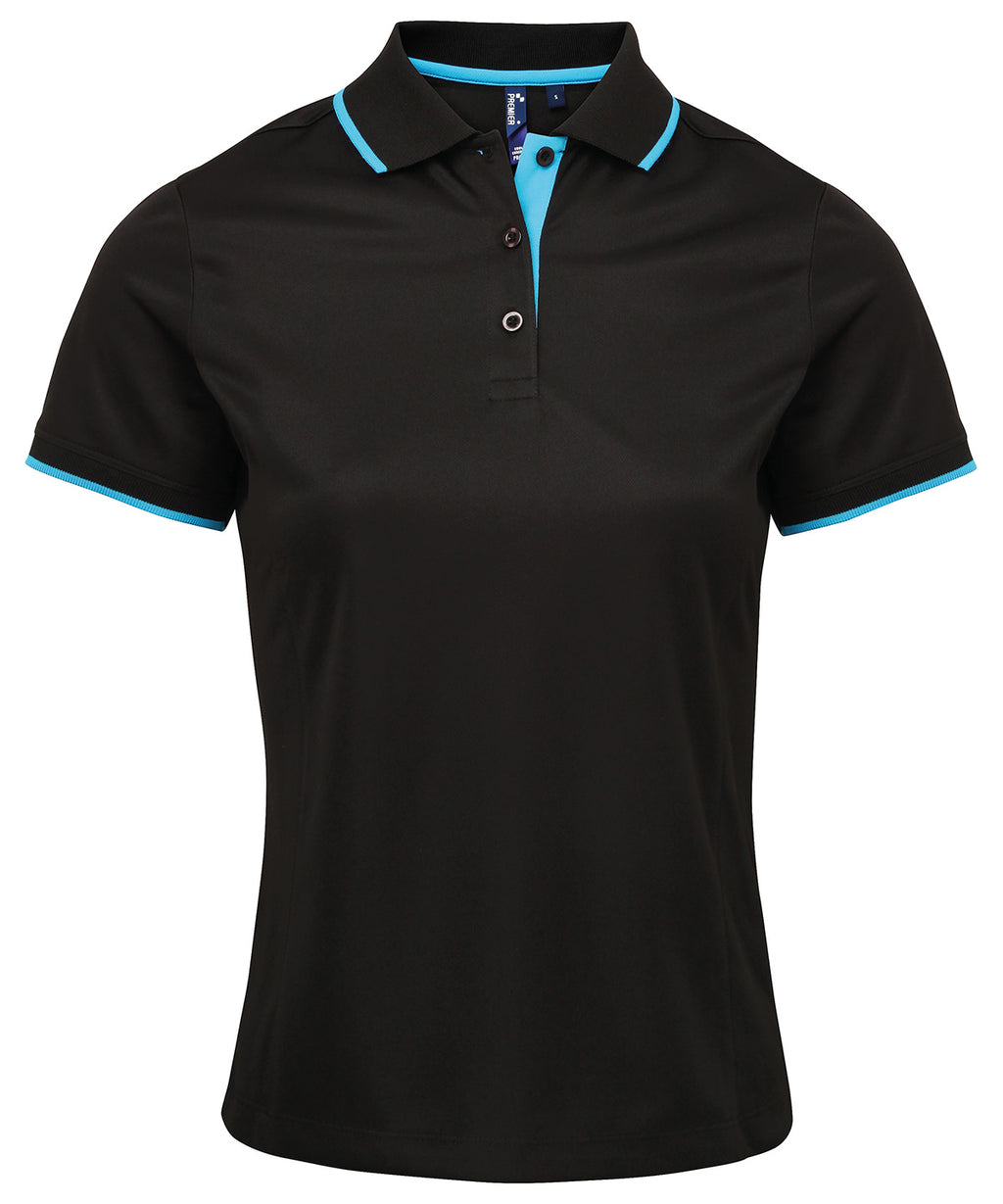 Women's contrast CoolcheckerÃƒâ€šÃ‚Â® polo