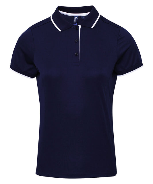 Women's contrast CoolcheckerÃƒâ€šÃ‚Â® polo