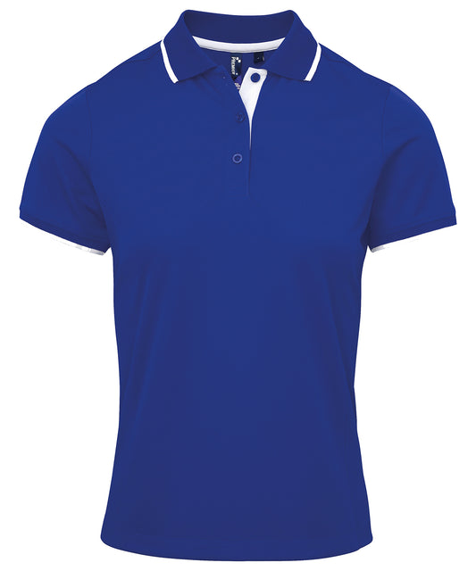 Women's contrast CoolcheckerÃƒâ€šÃ‚Â® polo