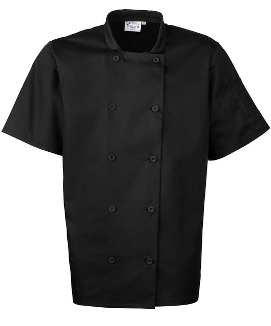 Short sleeve chefÃƒÂ¢Ã¢â€šÂ¬Ã¢â€žÂ¢s jacket