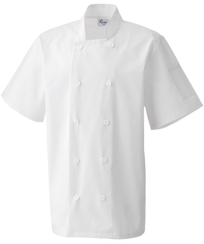 Short sleeve chefÃƒÂ¢Ã¢â€šÂ¬Ã¢â€žÂ¢s jacket