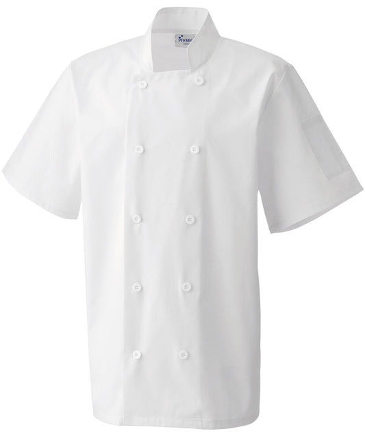 Short sleeve chefÃƒÂ¢Ã¢â€šÂ¬Ã¢â€žÂ¢s jacket