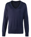 Premier Women's V-Neck Knitted Sweater