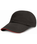 Result Low-Profile Heavy Brushed Cotton Cap With Sandwich Peak
