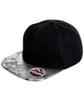 Result Bronx Glitter Flat Peak Snapback Cap
