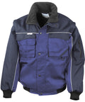 Result Work-Guard Zip Sleeve Heavy-Duty Pilot Jacket