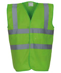 Yoko Hi-Vis 2-Band-And-Braces Waistcoat (HVW100)