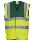Yoko Hi-Vis 2-Band-And-Braces Waistcoat (HVW100)