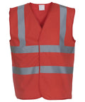Yoko Hi-Vis 2-Band-And-Braces Waistcoat (HVW100)