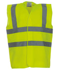 Yoko Hi-Vis 2-Band-And-Braces Waistcoat (HVW100)