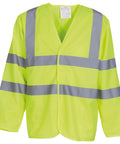 Yoko Hi-Vis Long Sleeve Waistcoat (HVJ200)