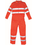 Yoko Hi-Vis Polycotton Coverall (HV058)
