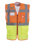 Yoko Hi-Vis Top Cool Open-Mesh Executive Waistcoat (HVW820)