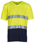 Yoko Hi-Vis Top Cool Super Light V-Neck T-Shirt (HVJ910)