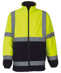 Yoko Hi-Vis Heavyweight Fleece Jacket (HVK08)