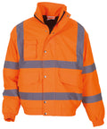 Yoko Hi-Vis Classic Bomber Jacket (HVP211)